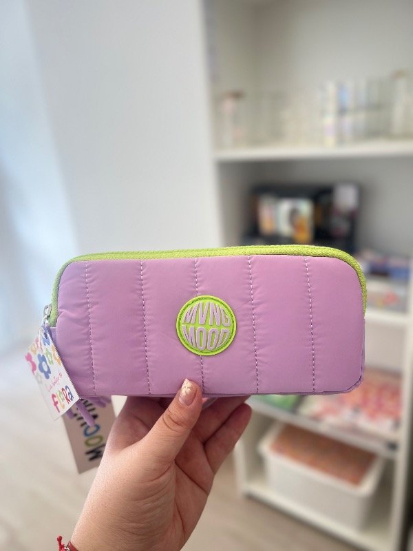 Producto - Cartuchera triple lila