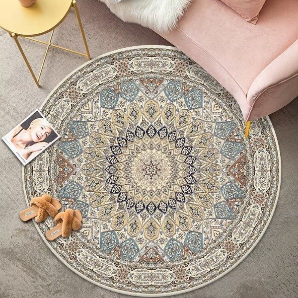 Producto - ALFOMBRA BEIRUT REDONDA DE 6MM EN LANA DE CASHMERE 140CM