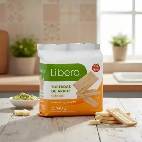 Producto - Tostadas de Arroz Libera Clásica x 140 Gr.