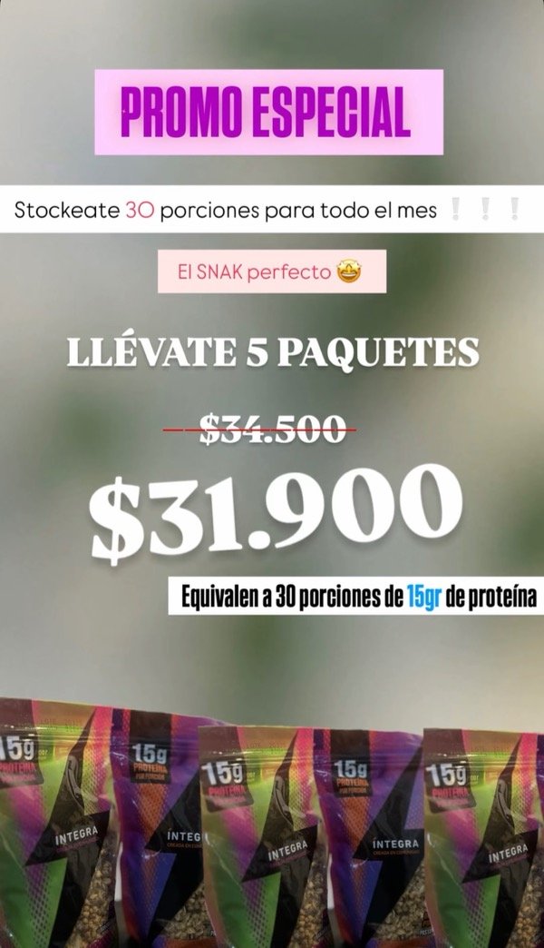 Producto - PROMO GRANOLA PROTEICA