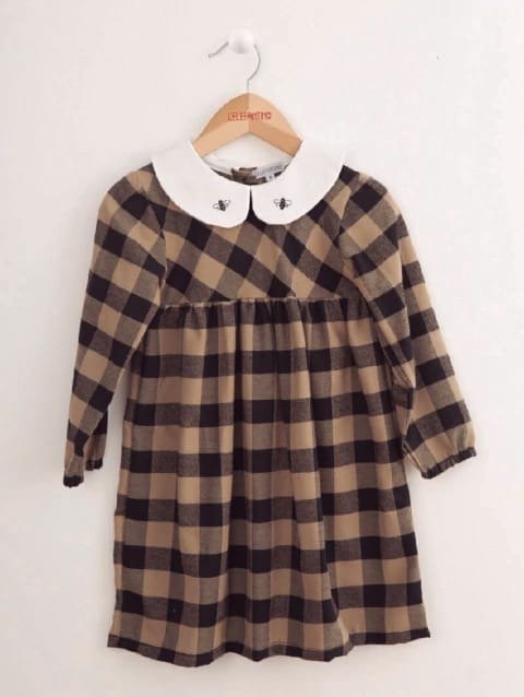 Producto - VESTIDO VIY CUADROS ABEJAS