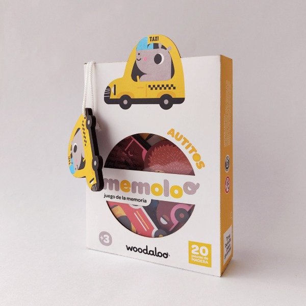 Producto - Juego de Memoria Autitos