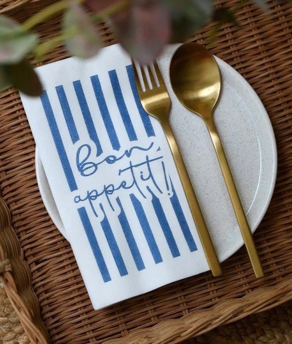 Producto - Servilletas Bon Appetit azul
