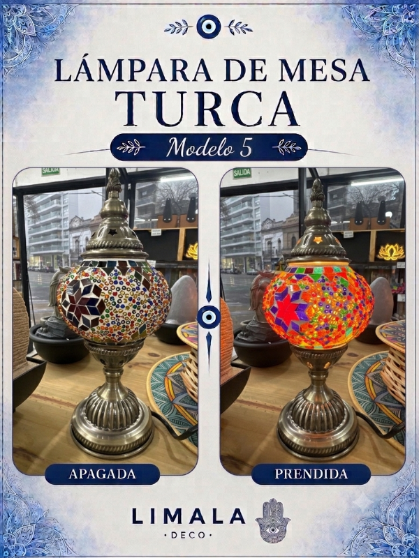 Producto - LAMPARAS TURCAS - 6