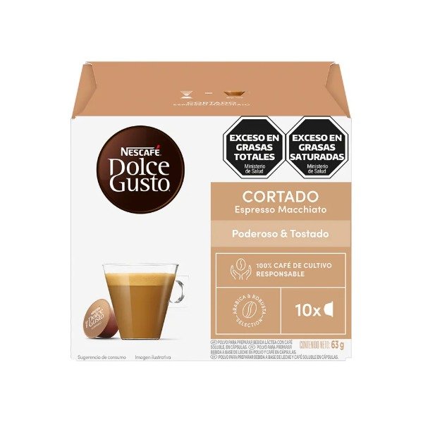 Producto - Cápsulas Dolce Gusto Cortado x10