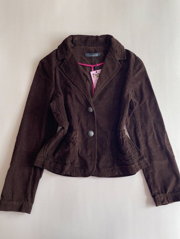 Producto - blazer chocolate corderoy
