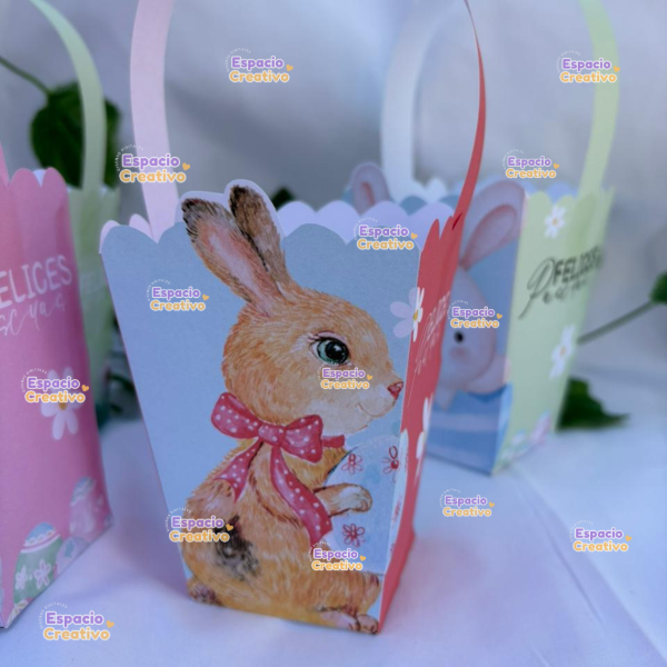 Producto - Canastas - Espacial pascuas - Acuarela