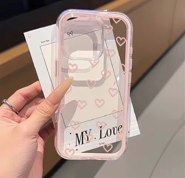 Producto - Case Heart Pink