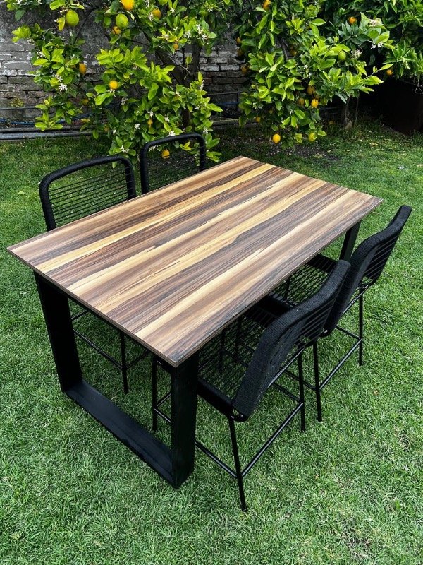 Producto - Mesa melamina guayubira 1.40 x 80