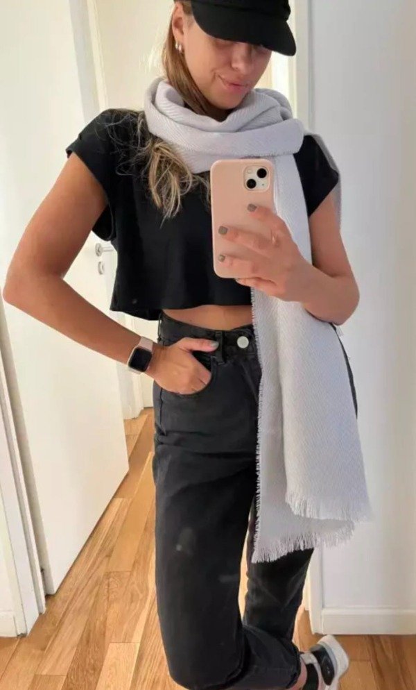 Producto - Bufanda Gris Claro