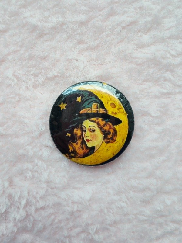 Producto - Pin Bruja y luna