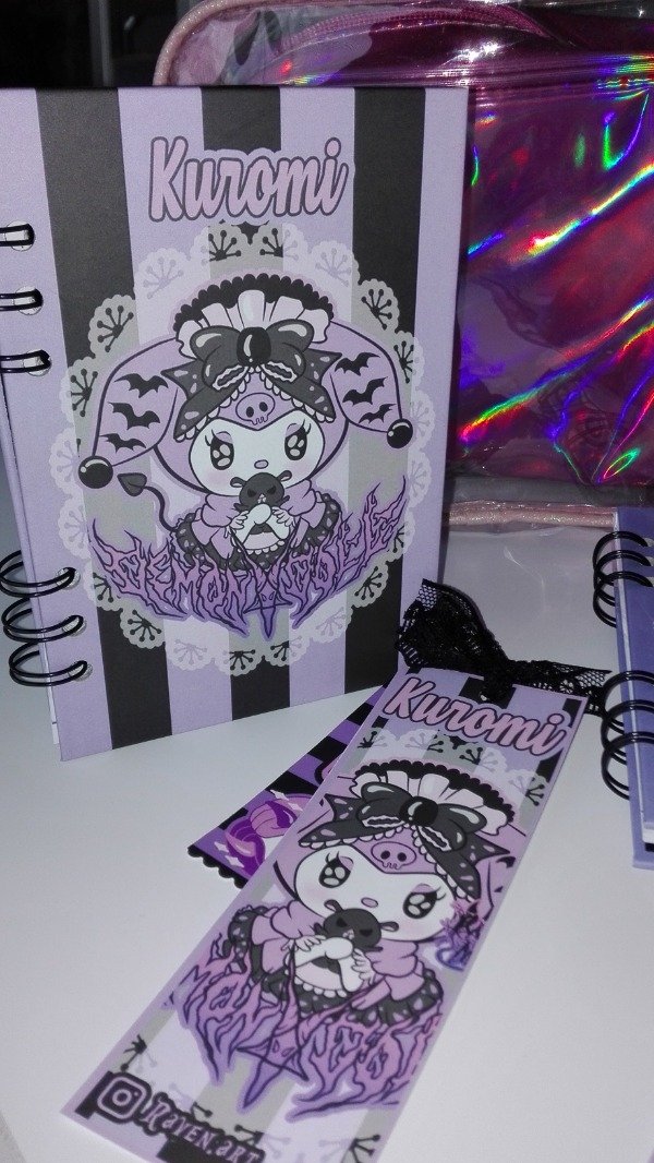 Producto - Kuromi - cuaderno A6 (chico) - B#022 - 0