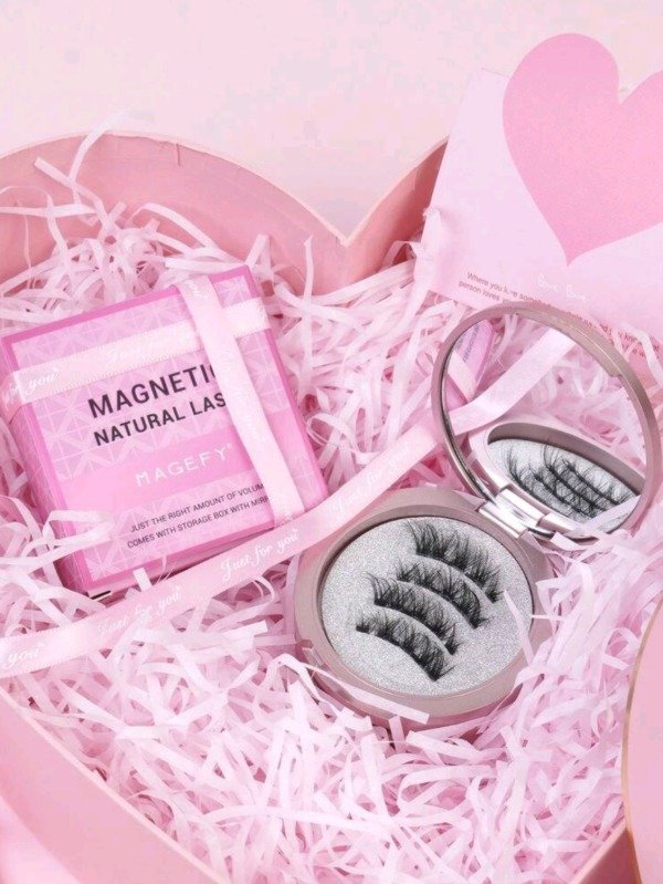 Producto - Pestañas Magnéticas Naturales (Set x3 pares)