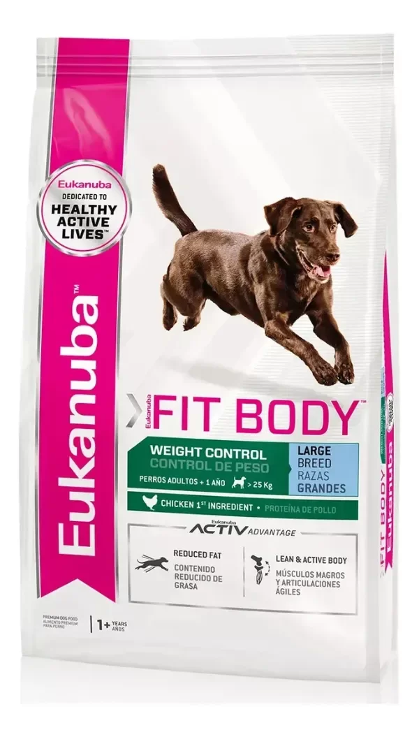 Producto - EUKANUBA FIT BODY LARGE 15 KG
