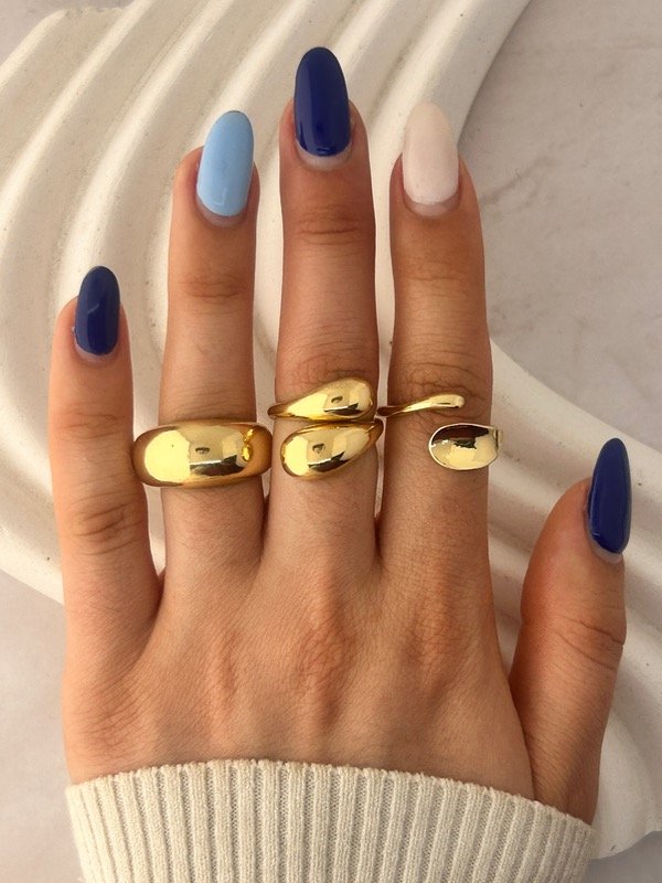 Producto - ANILLO REGULABLE DORADO 3051