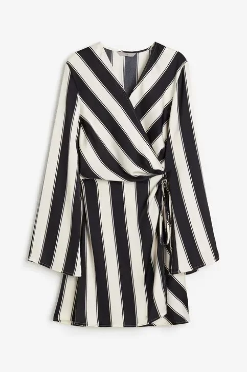 Producto - Vestido cruzado de Satén