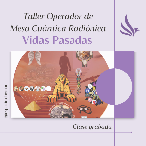Producto - Taller Operador Mesa Radiónica Vidas Pasadas