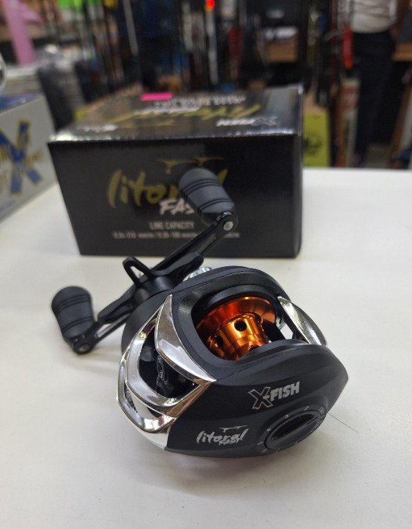 Producto - Reel huevito xfish Litoral fast
