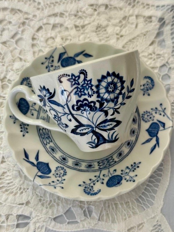Producto - Taza y plato de té Blue Nórdico Johnson Bros