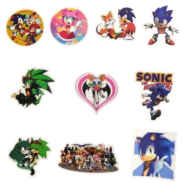 Producto - Stickers Sonic The Hedgehog Pack x 50 unidades - 5