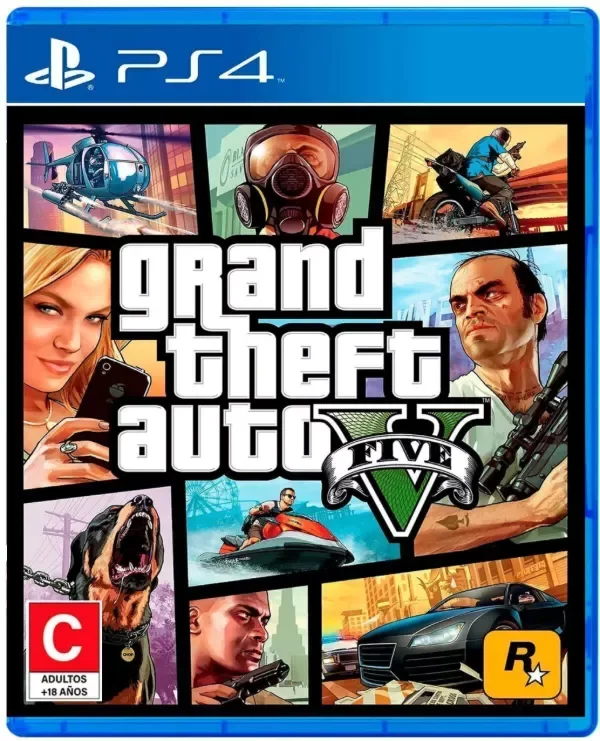 Producto - GTA 5 PS4 Digital Grand Theft Auto V PS4