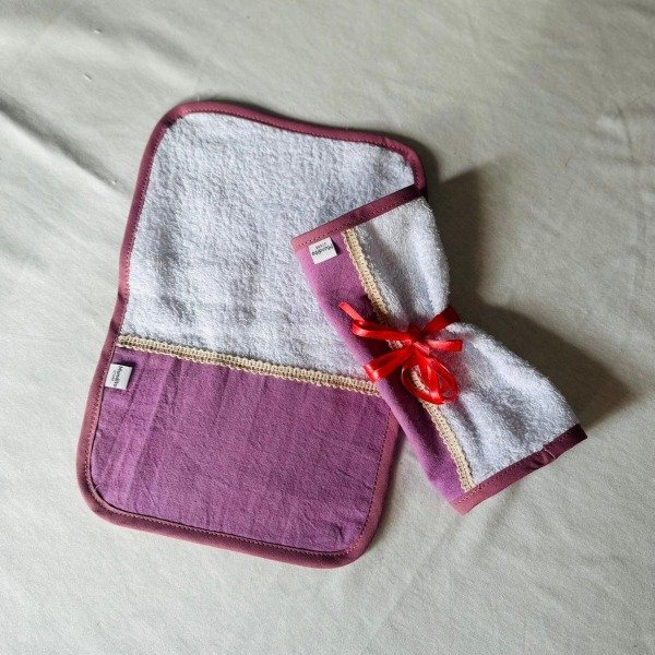 Producto - Set de Babitas blanca y rosa