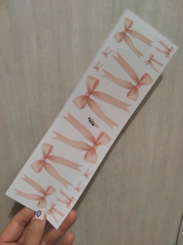 Producto - UV Tiras 8x28cm Moños #1