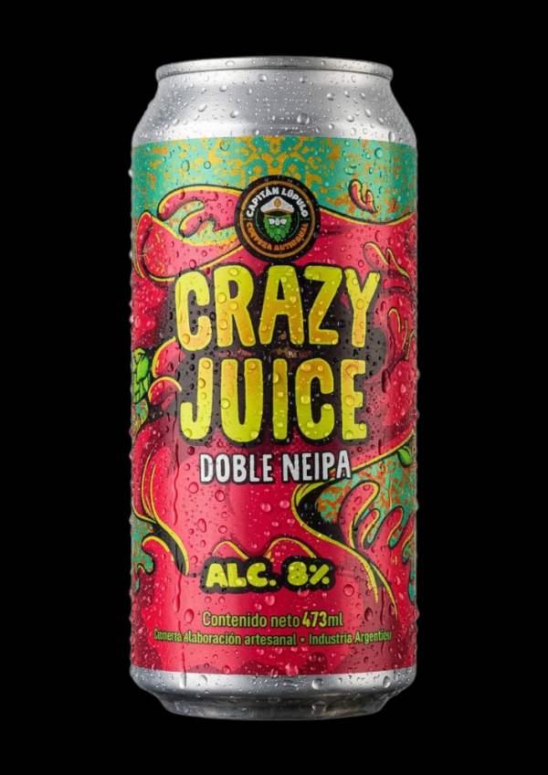 Producto - Crazy Juice - Doble Neipa (Capitán Lúpulo)