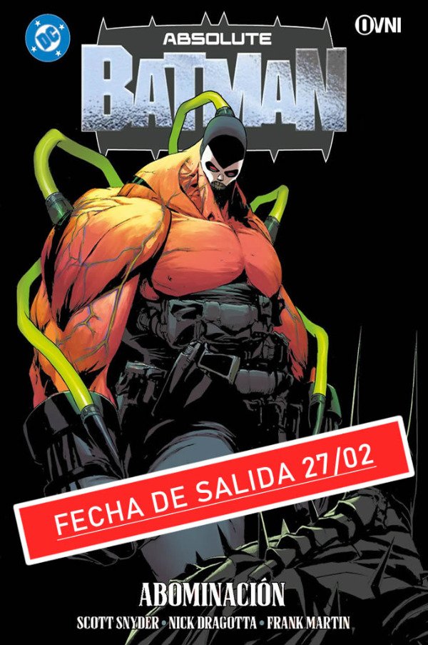 Producto - PRE-VENTA: ABSOLUTE BATMAN VOL.02 (FECHA DE SALIDA 27/2)
