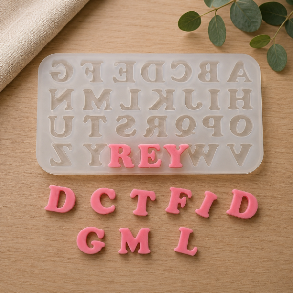 Producto - Silicona letras Cooper