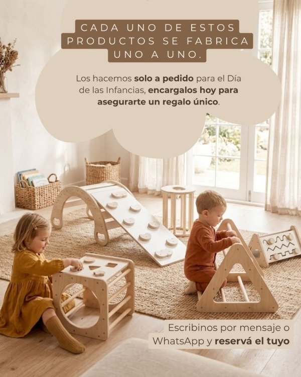 Producto - PLAZA MONTESSORI ESTILO NÓRDICO /Consultá stock al : +54 3516870360
