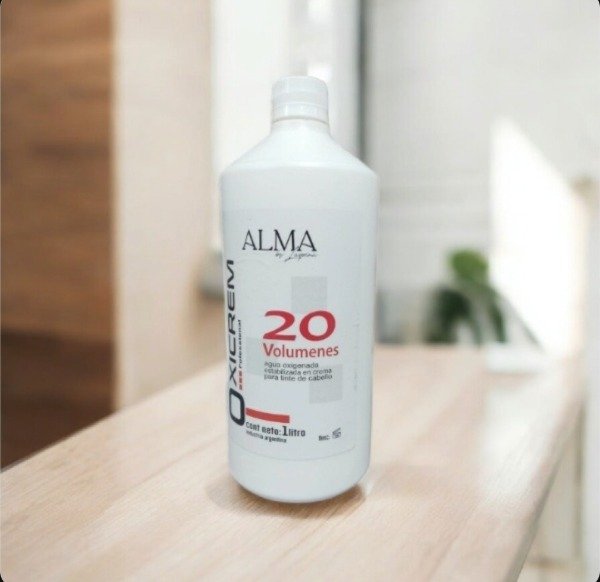 Producto - oxicrem agua oxigenada en crema alma de 20 vol x 1 lt
