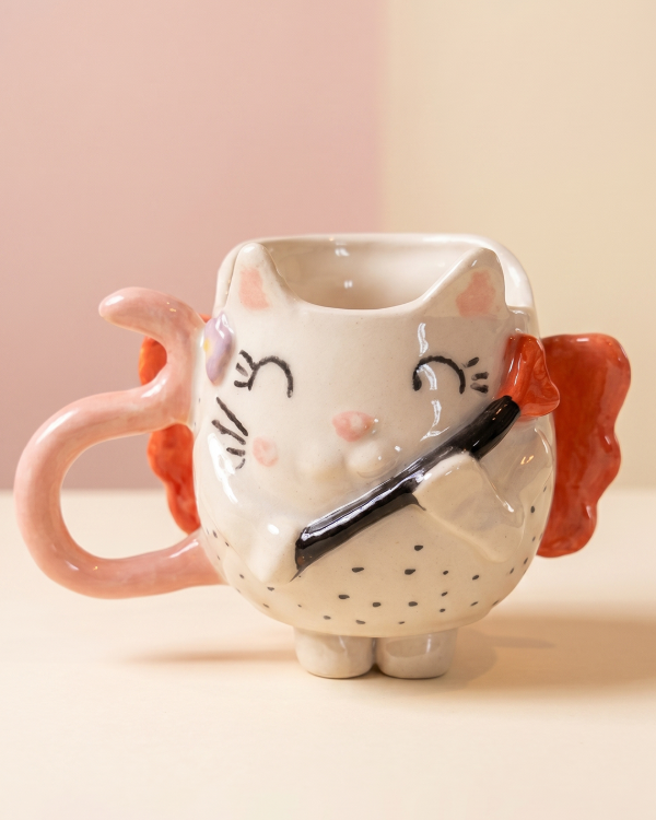 Producto - Taza / Mate Cupido Miau