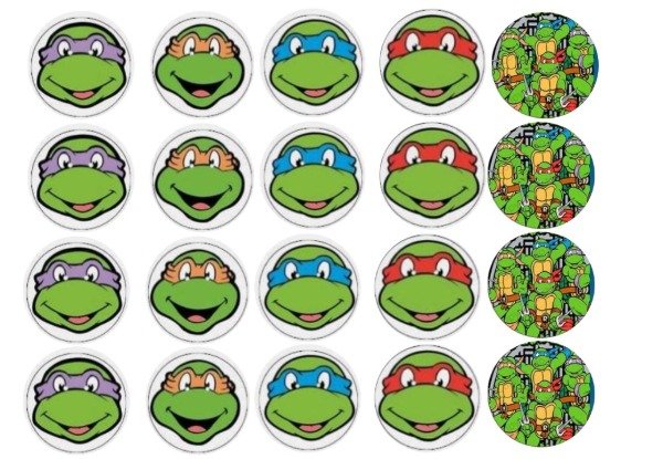 Producto - LAMINA TORTUGAS NINJA