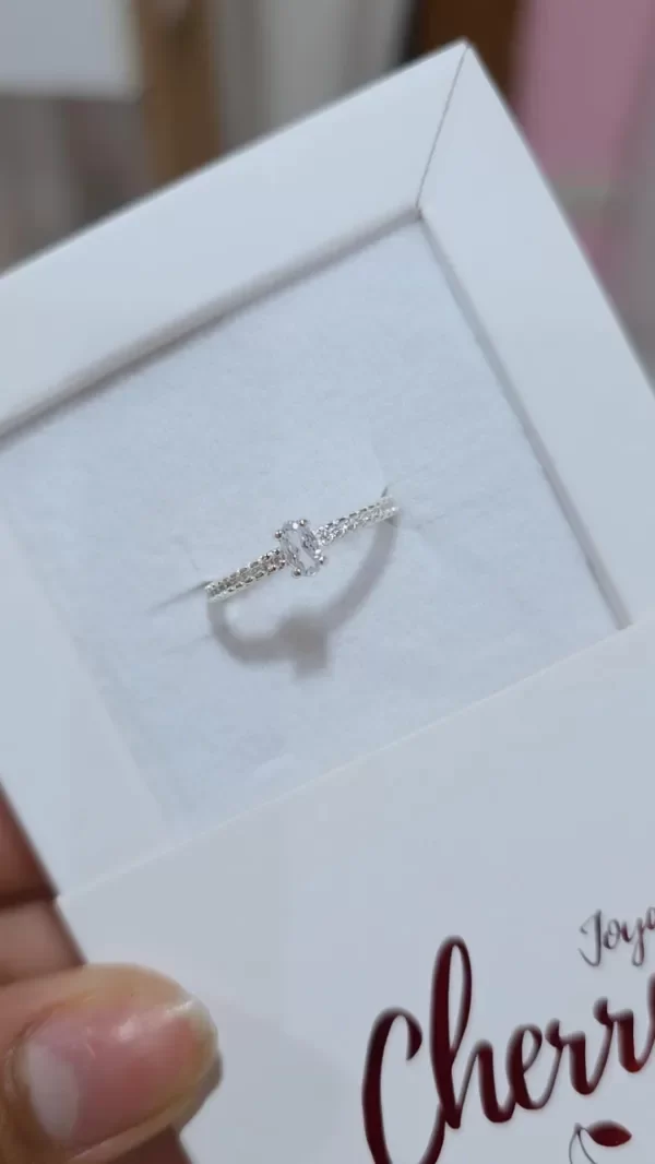 Producto - Anillo compromiso cintillo  PL