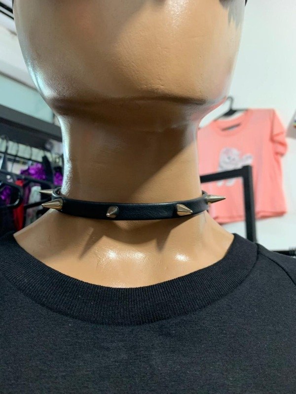 Producto - Choker Fino Púas Opaco BBK