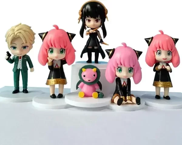 Producto - Figuras  Gashapones Spy x Family - 7/10cm (por duo )