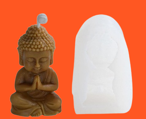 Producto - Molde Silicona Buda Meditando - 0