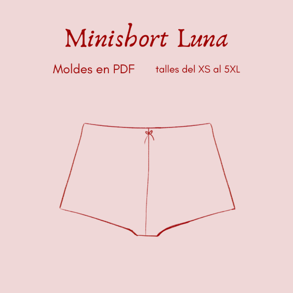 Producto - Molde PDF  - Minshort Luna