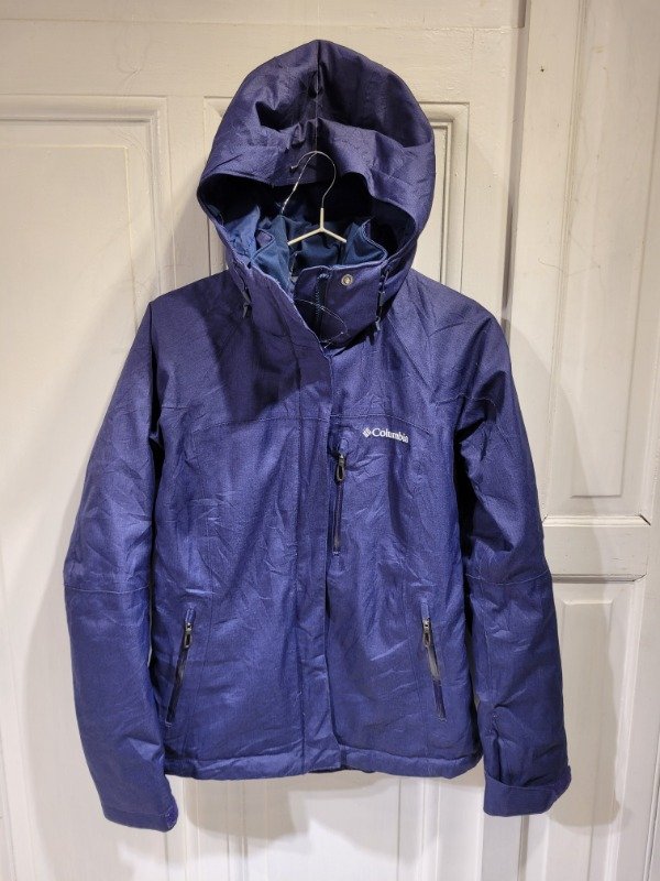 Producto - Campera COLUMBIA azul OMNI-TECH y OMNI-HEAT Talle XS - PRECIO: 291X - 0