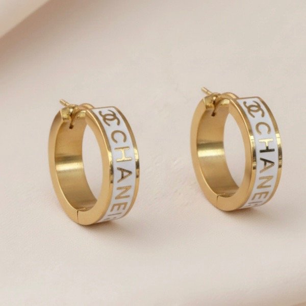 Producto - Aros argolla Chase blanco