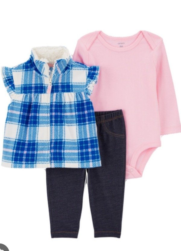 Producto - Trío chaleco Carter's 3 meses