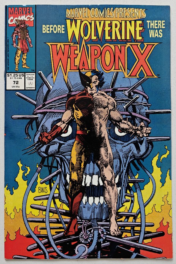 Producto - Marvel Comics Presents #72 (1991) - Clásico de Wolverine, prólogo de Weapon X
