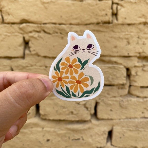 Producto - Gatito floreado