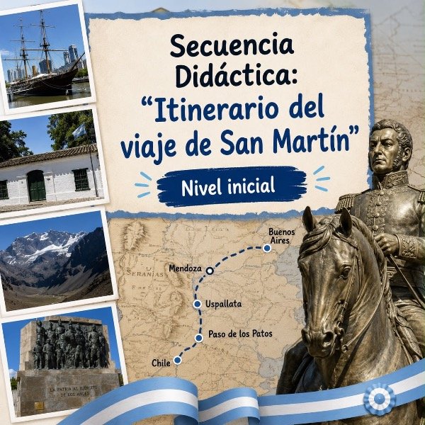 Producto - Secuencia Didáctica: Itinerario del viaje de San Martín