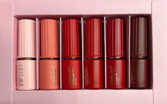 Producto - Coleccion esmaltes charm limit x6 unid ROJOS