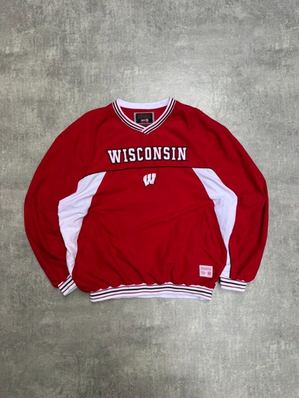 Producto - Buzo Rompevientos Wisconsin Badgers Vtg 00s T.XL - 0
