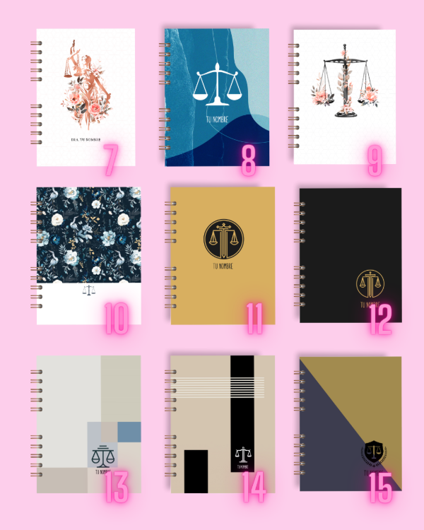 Producto - CUADERNO RAYADO ABOGACÍA - 1