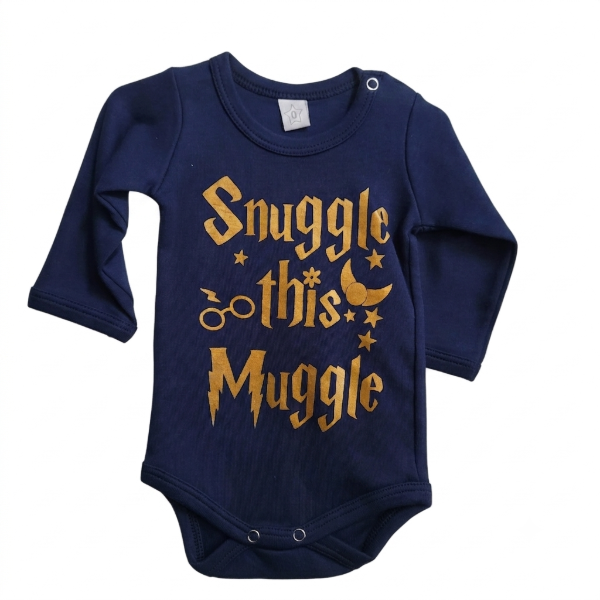 Producto - BODY HARRY POTTER AZUL MARINO T.0