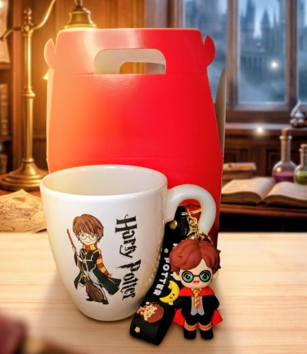 Producto - Taza + Llavero 3D Harry Potter